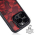 Red Street Camo iPhone 15 Pro Kickstand Case